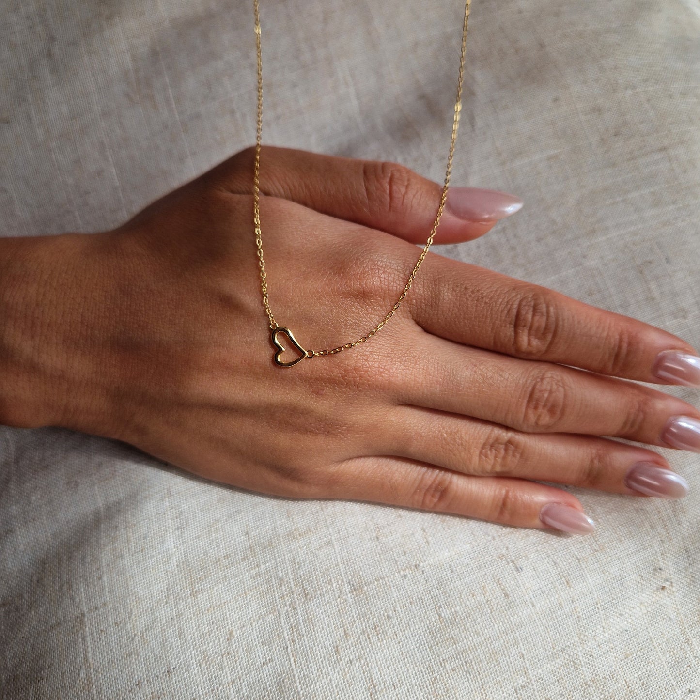 Minimalist Love Heart Necklace