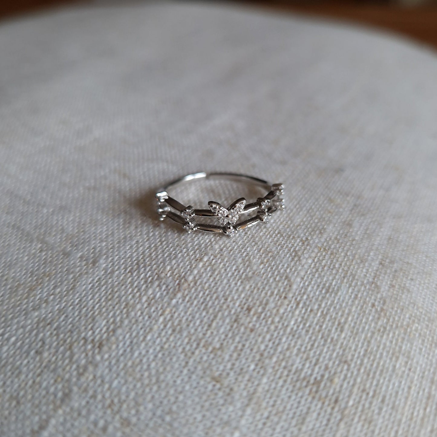 Resizable Butterfly Ring