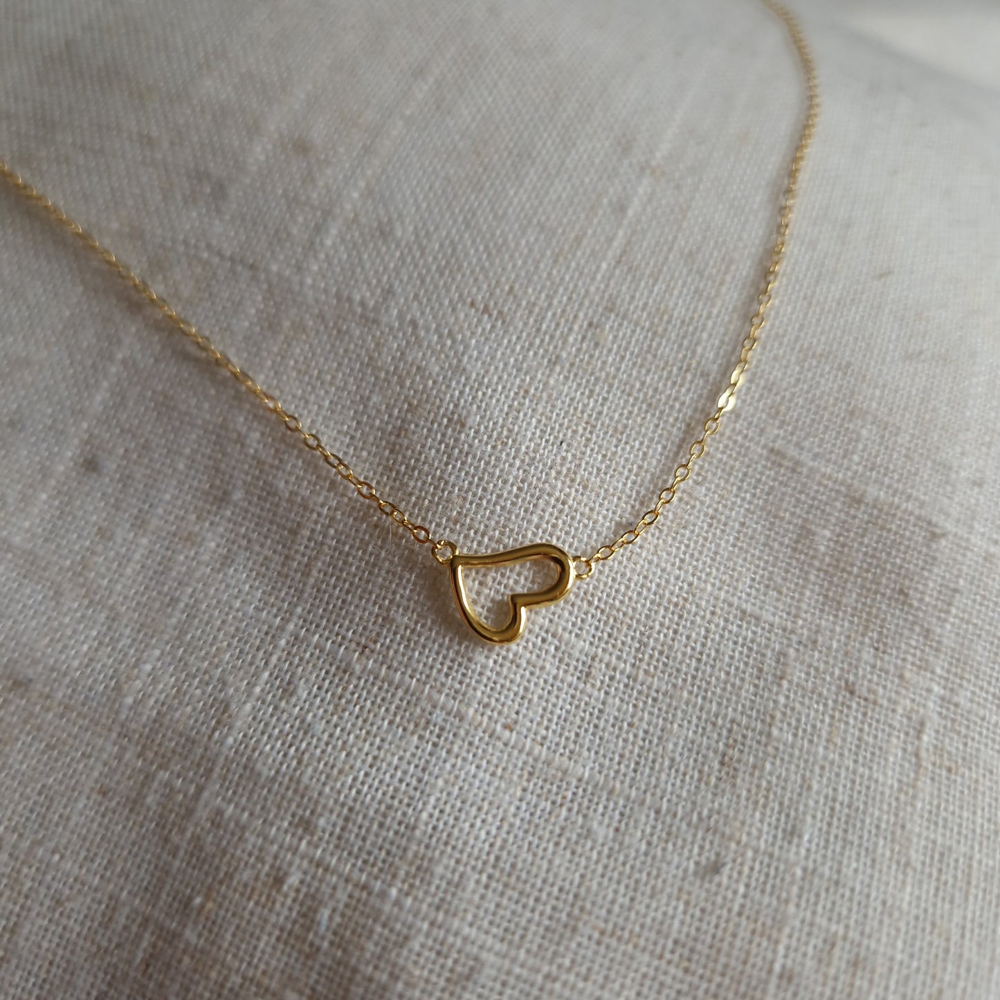 Minimalist Love Heart Necklace