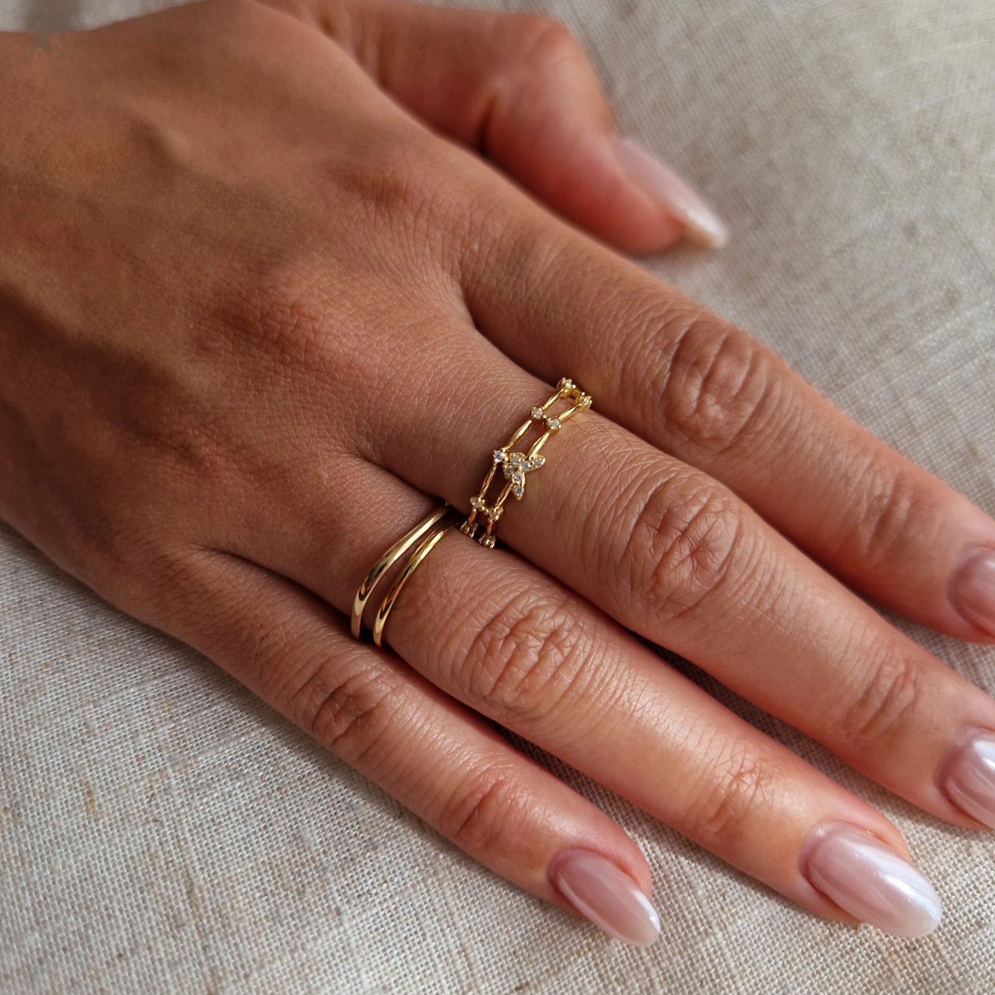 Resizable Butterfly Ring