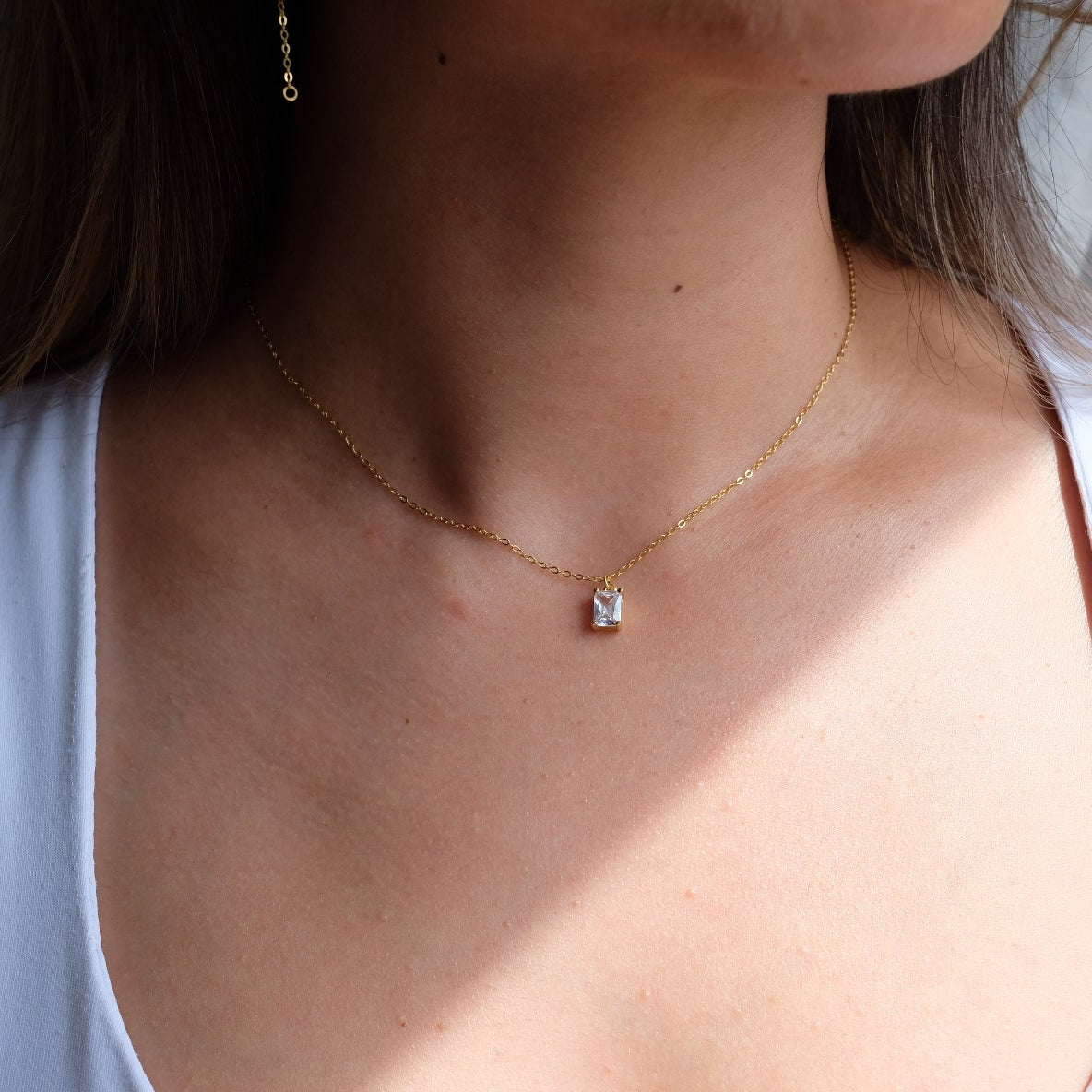 Glacier Pendant Necklace