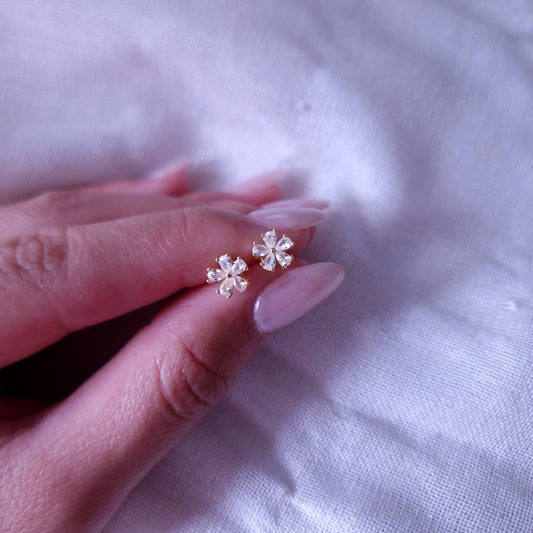 Forget-Me-Not Stud Earrings