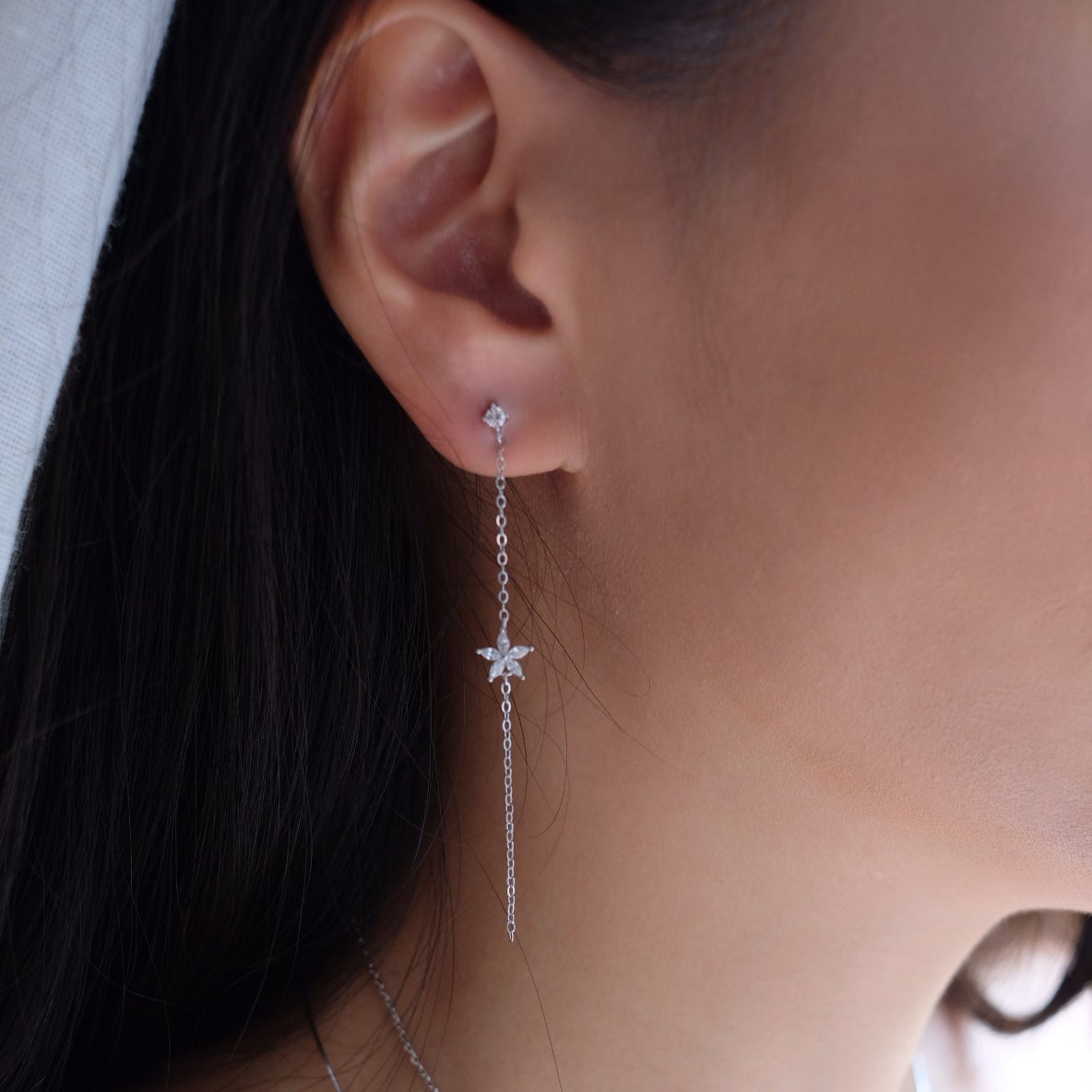 Starflower Drop Earrings