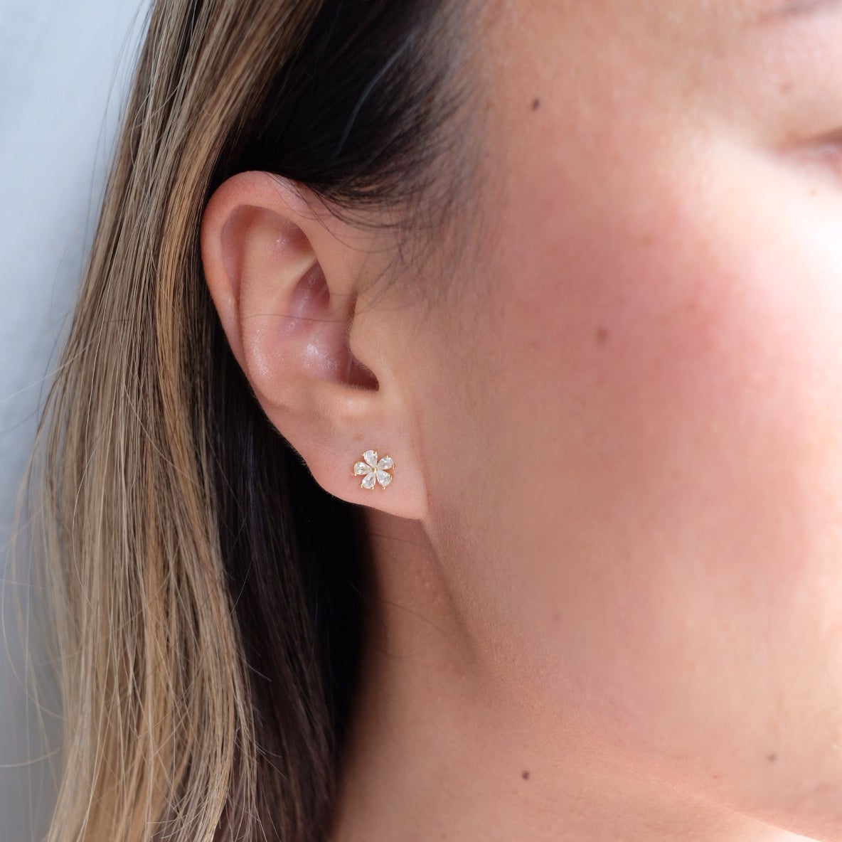 Forget-Me-Not Stud Earrings